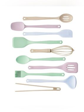 The Pioneer Woman 10 piece silicone Pastel Kitchen Utensil Set
